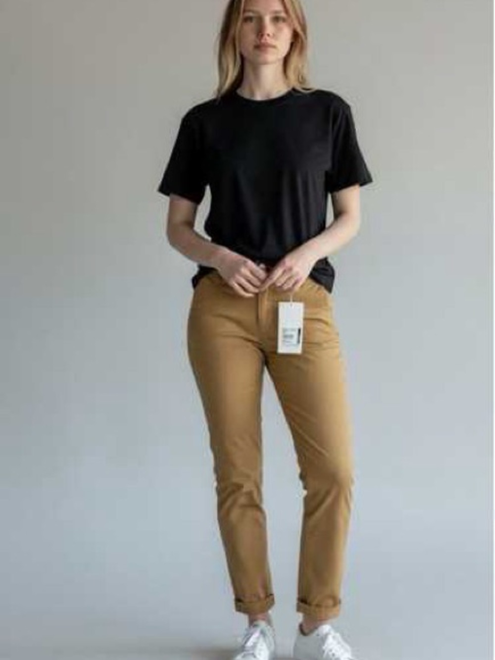 Wildfang The Essential Trouser Camel Size 14
